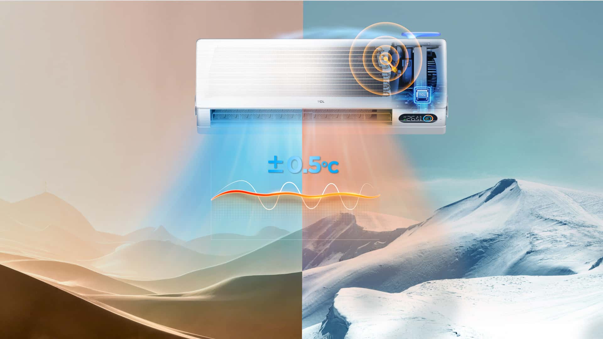 TCL FreshIN 2.0 AC Stable Indoor Temperature Control