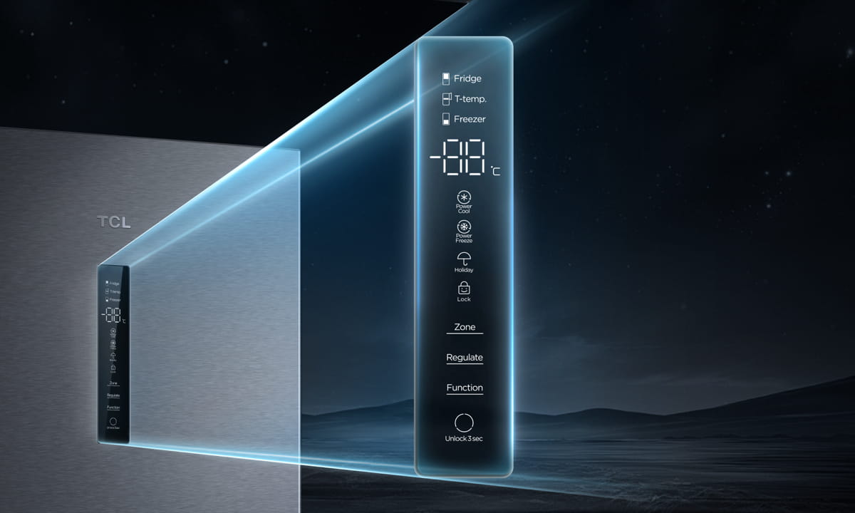 TCL C387BF Refrigerator Electronic control 