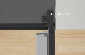 TCL Refrigerator Stable Recessed Hinges