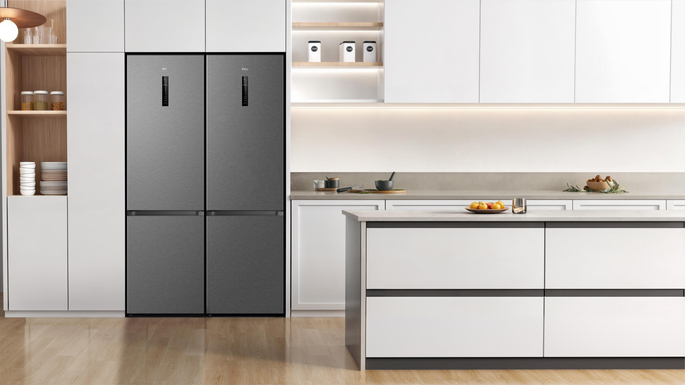 TCL C387BF Refrigerator Three temperature settings