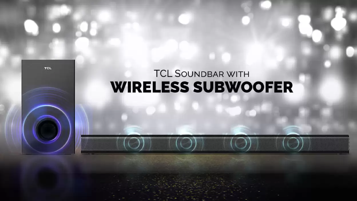 TCL Soundbar with Wireless Subwoofer