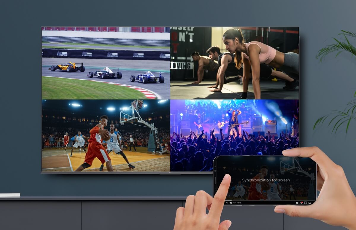 TCL C745 QLED TV Multi View 2.0