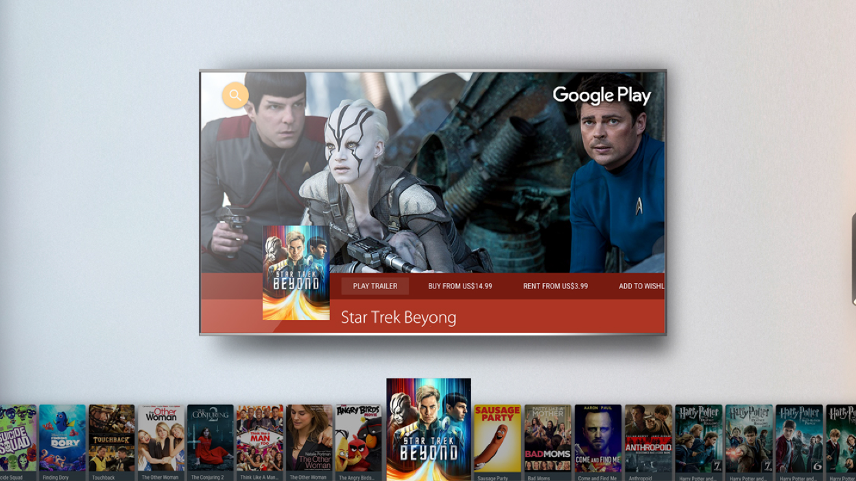 Google Play Movies & TV Available in TCL P30FS TV 