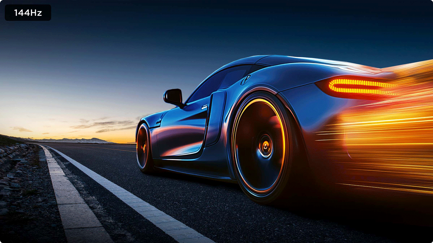 144Hz Native Refresh Rate