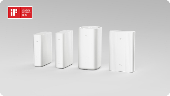 Gamme TCL 5G FWA Family Design