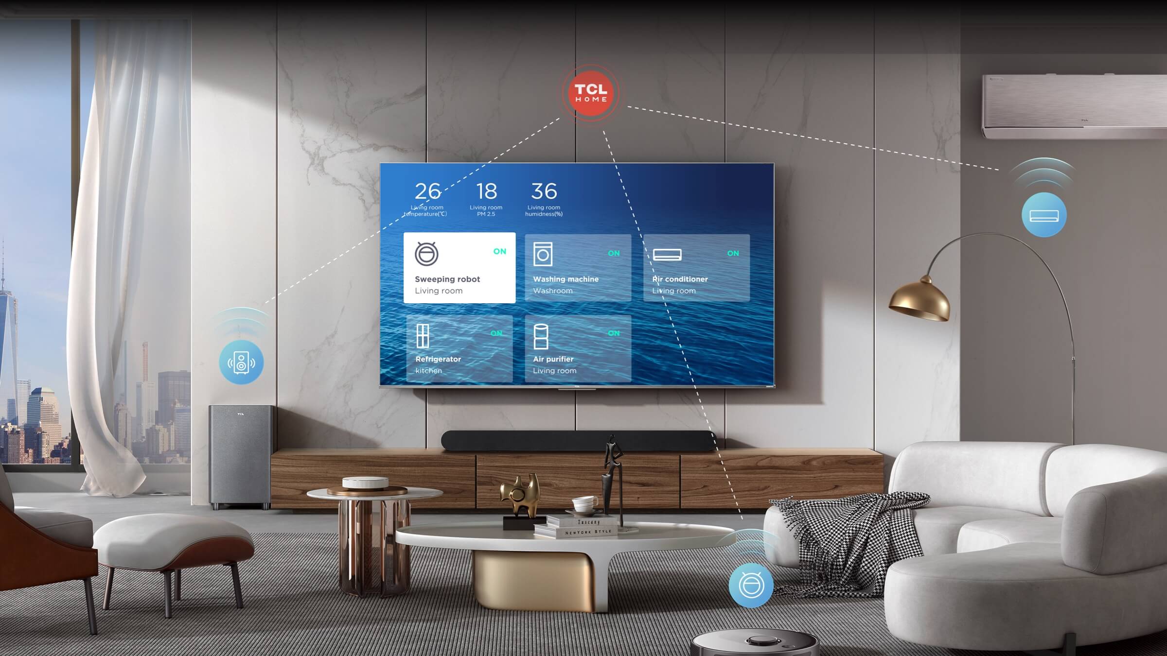Tecnologia IoT de TCL