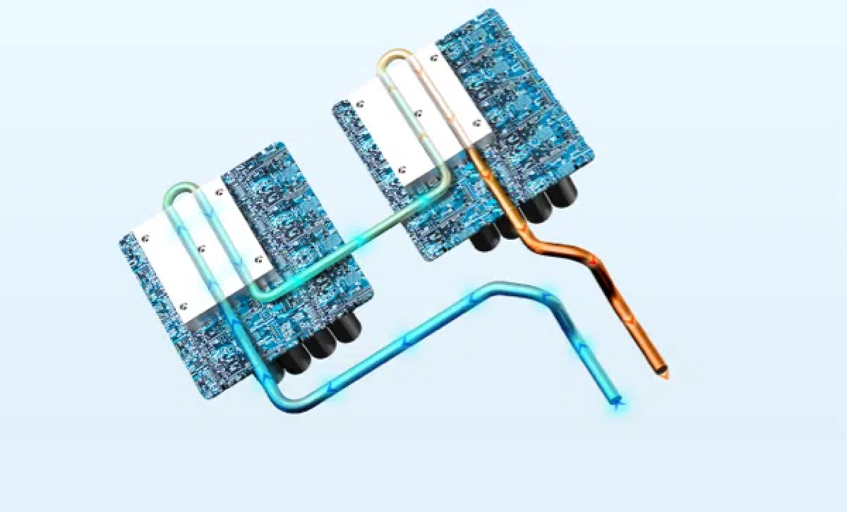 TMV6+ full DC inverter intelligent VRF Refrigerant radiator