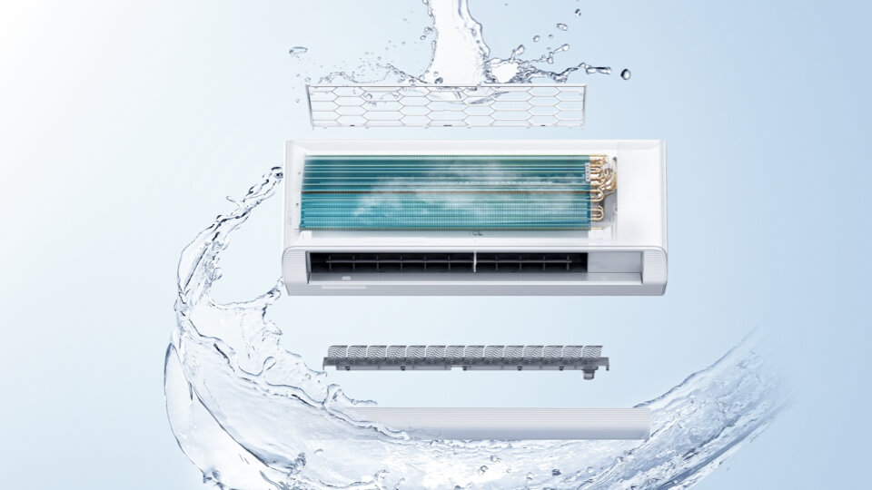 BrezzeIN Air Conditioner with Easy Disassembly and Cleaning