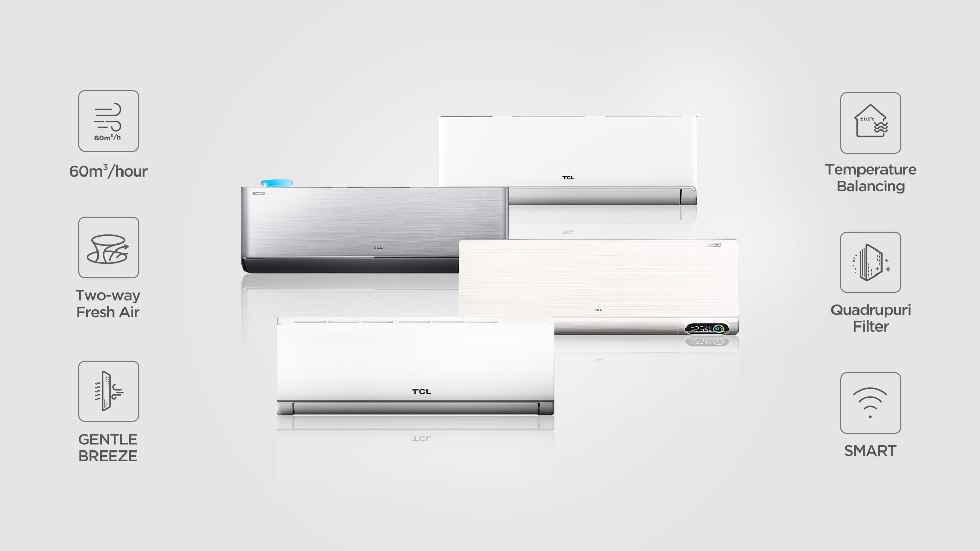 TCL’s Advanced Air Conditioning Technology Makes Homes Healthier, Smarter and More Comfortable