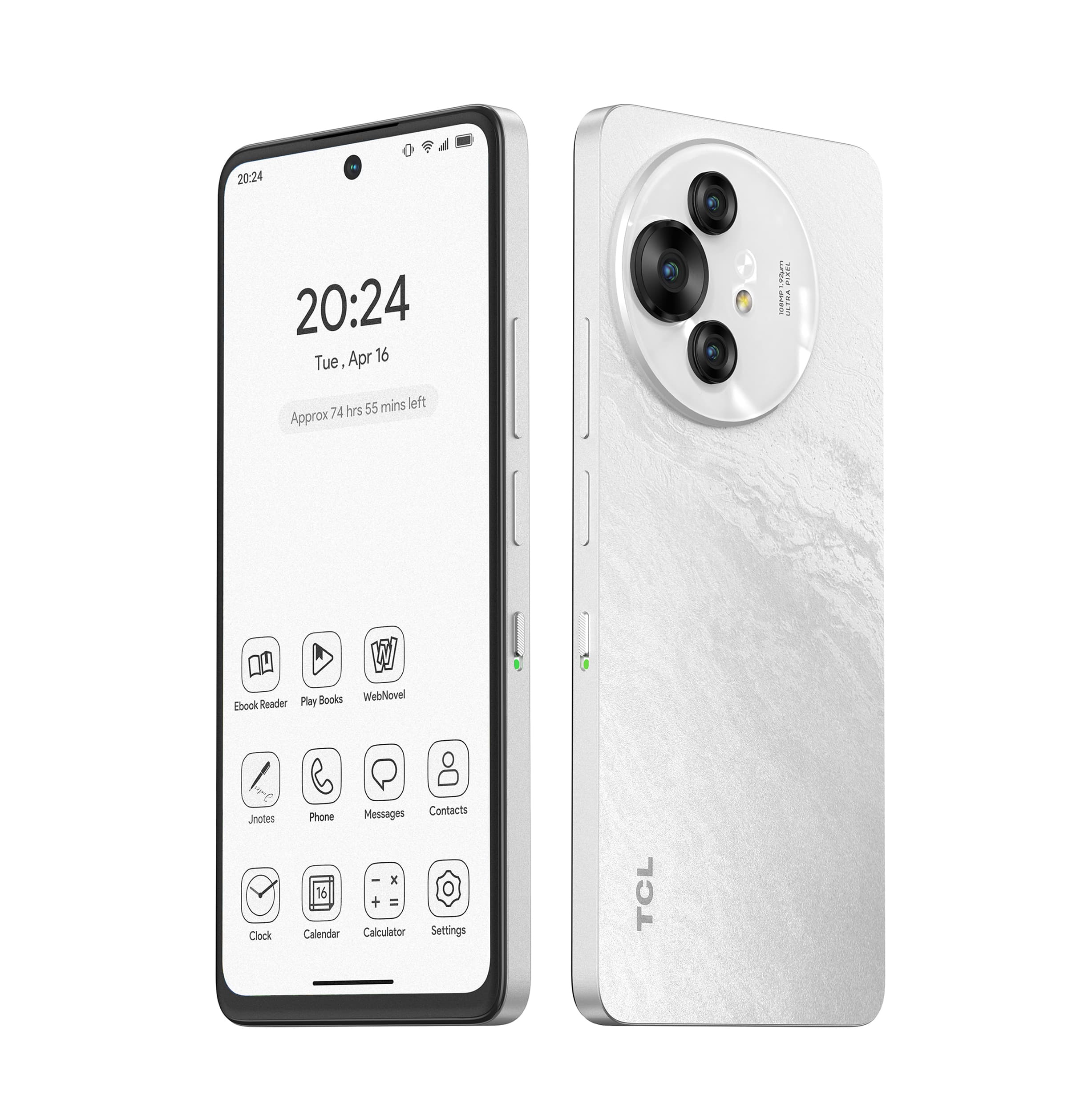 TCL 50 Pro NXTPAPER 美品 TCL 50 Pro NxtPaper 5G Moon Gray 512GB + 8GB Dual-SIM Unlocked GSM