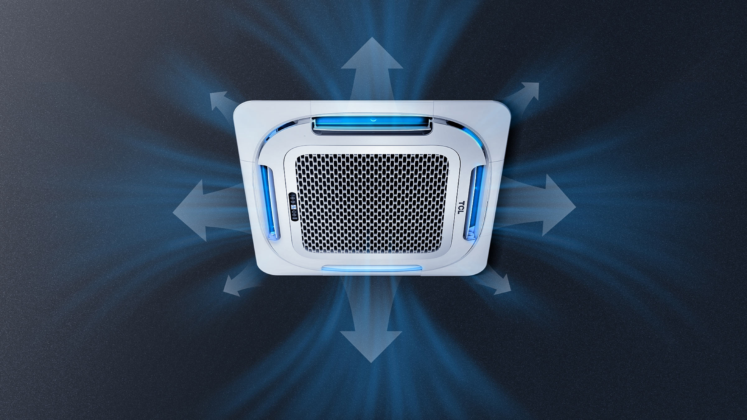  TCL Ceiling Mounted AC Eight Dimensions Swing