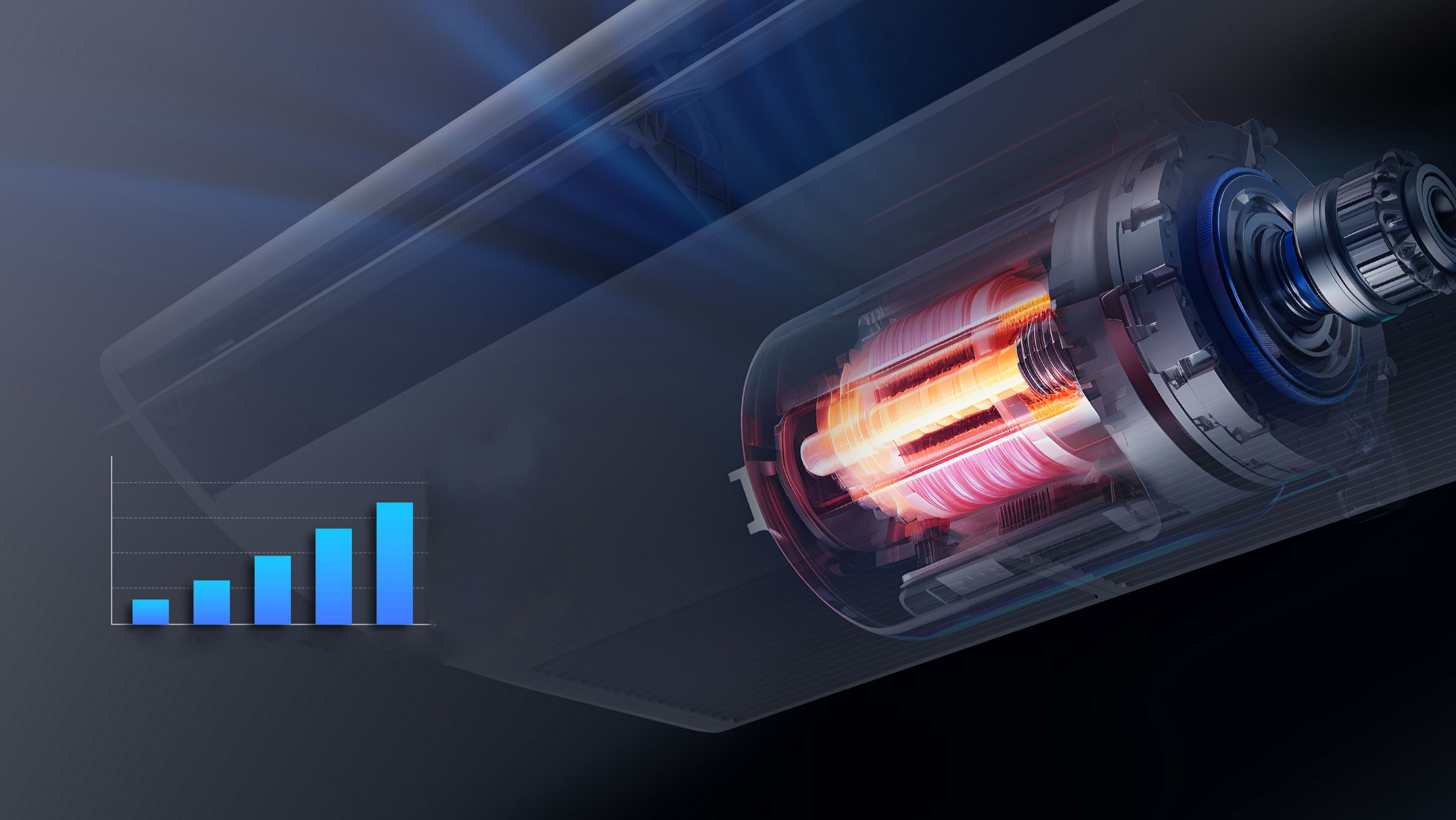 TCL Ceiling & Floor Seven Gear Wind Speed