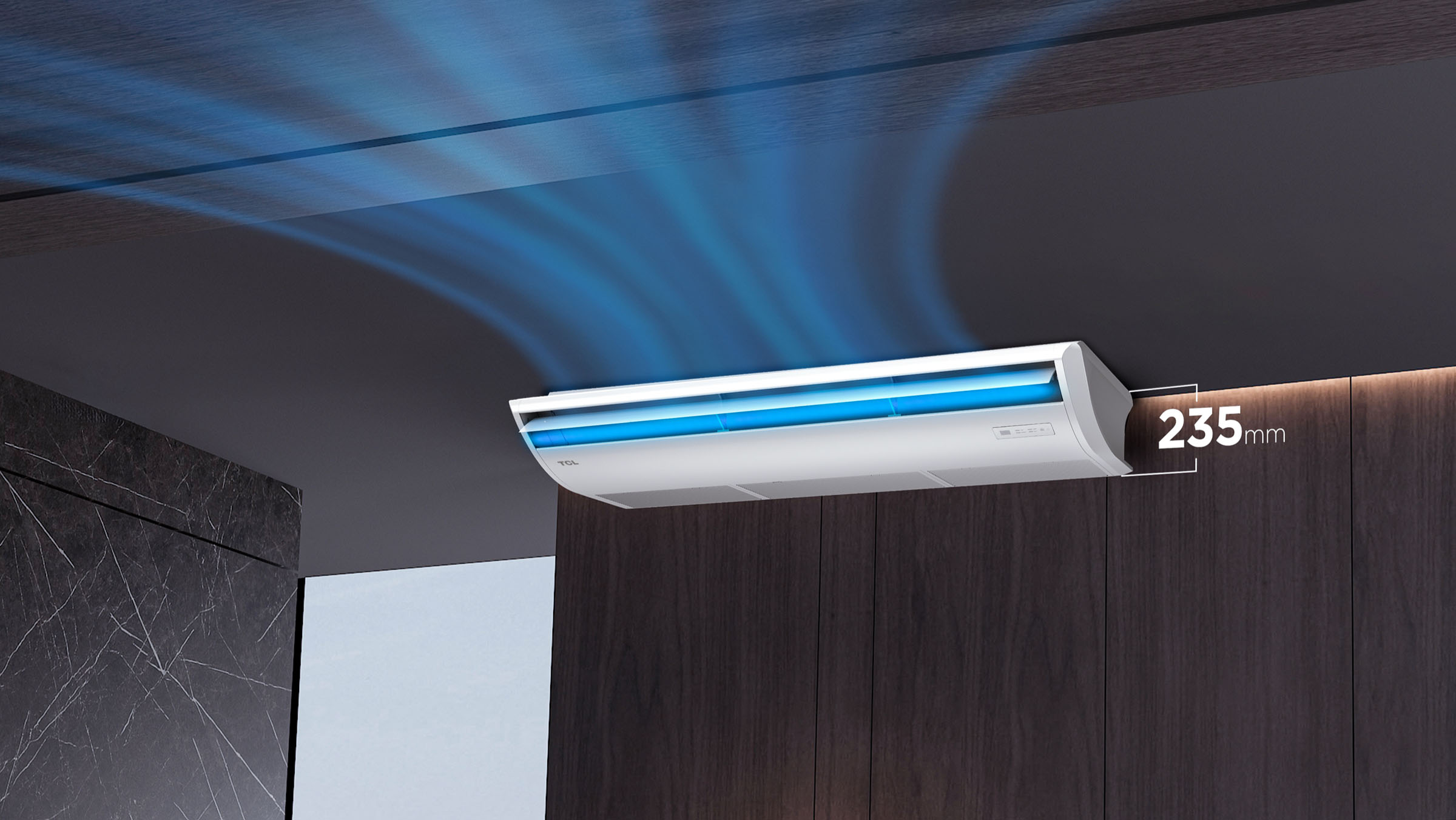 TCL Ceiling & Floor Ultra-Thin Design