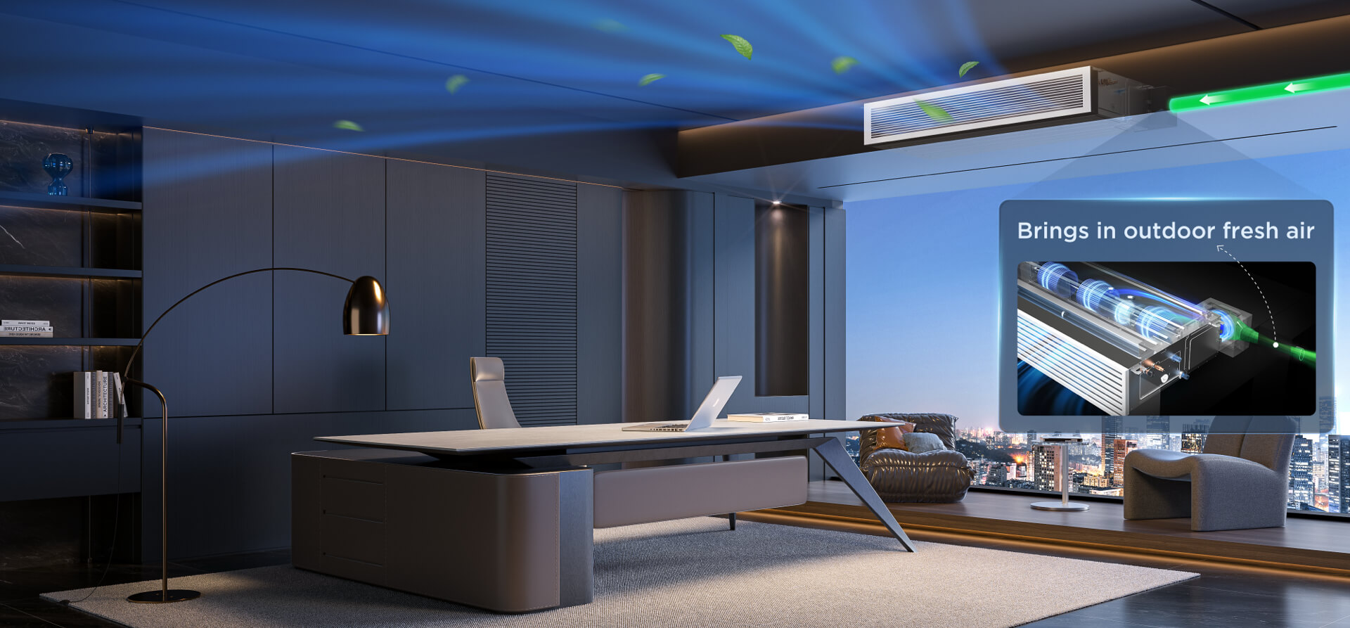 OPTIONAL FRESH AIR INTAKE