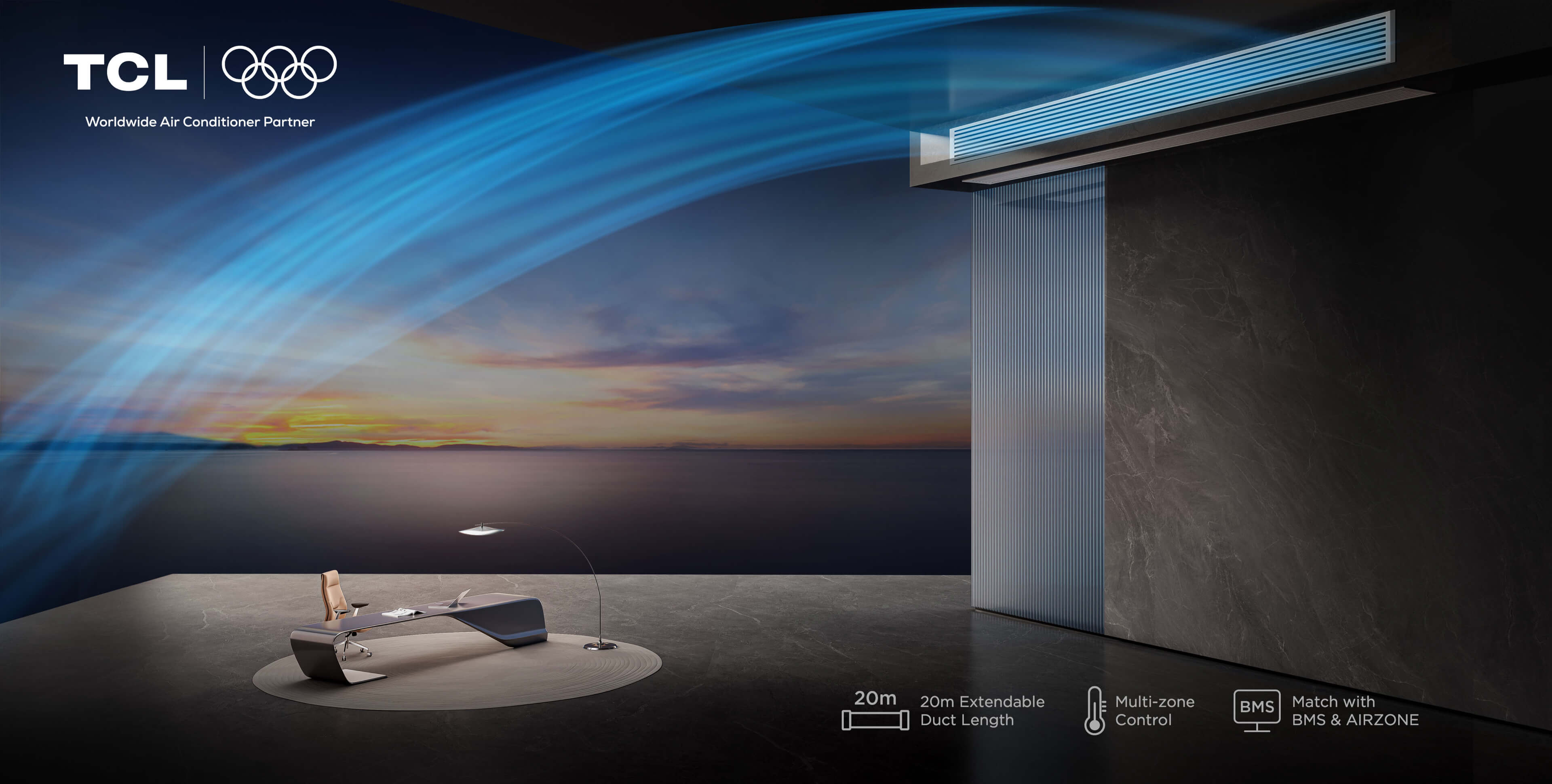 TCL 200Pa High Static Ducted System