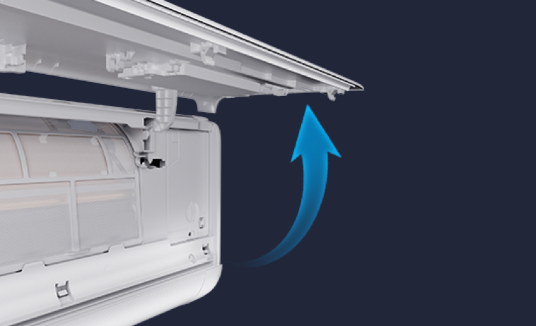 TCL BreezeIN2.0 AC front panel