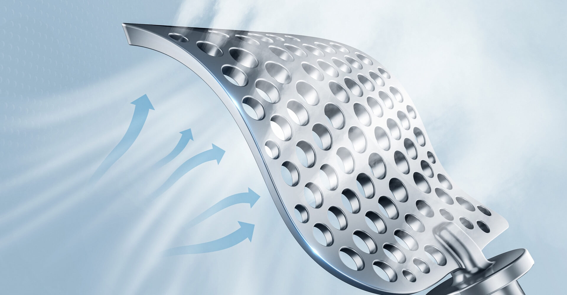 Soft and Comfortable Wind with Gentle Breeze Blades & Micro Holes