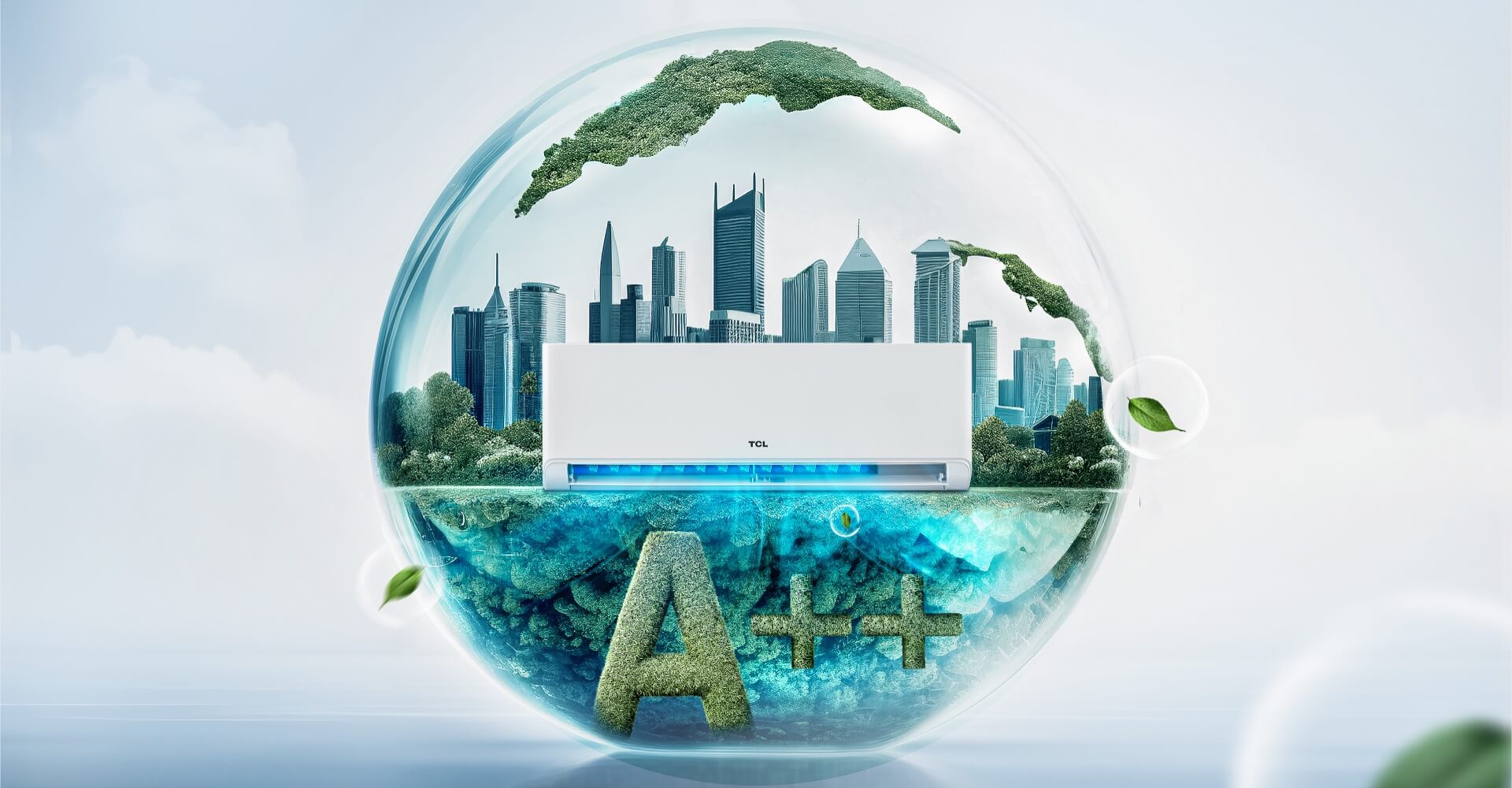 A++ energy efficiency of BreezeIN AC