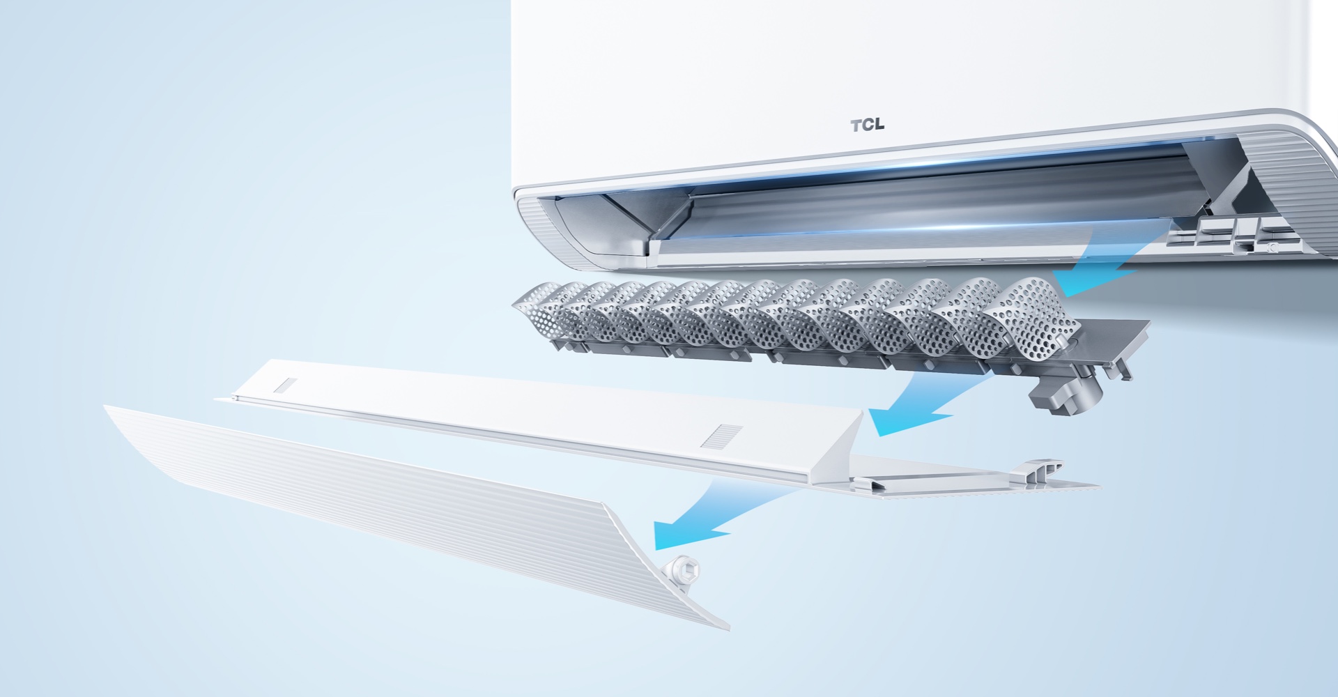TCL BreezeIN kolay montaj görseli