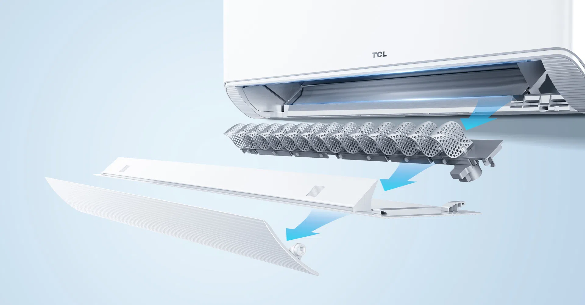 TCL BreezeIN kolay montaj görseli