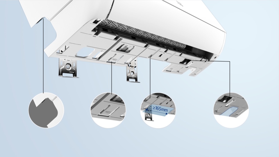 Fast installation of BreezeIN AC