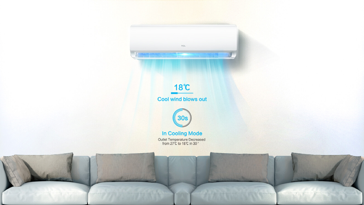 Rapid Cooling in 30 Seconds by Ultra-Inverter Air Conditioner