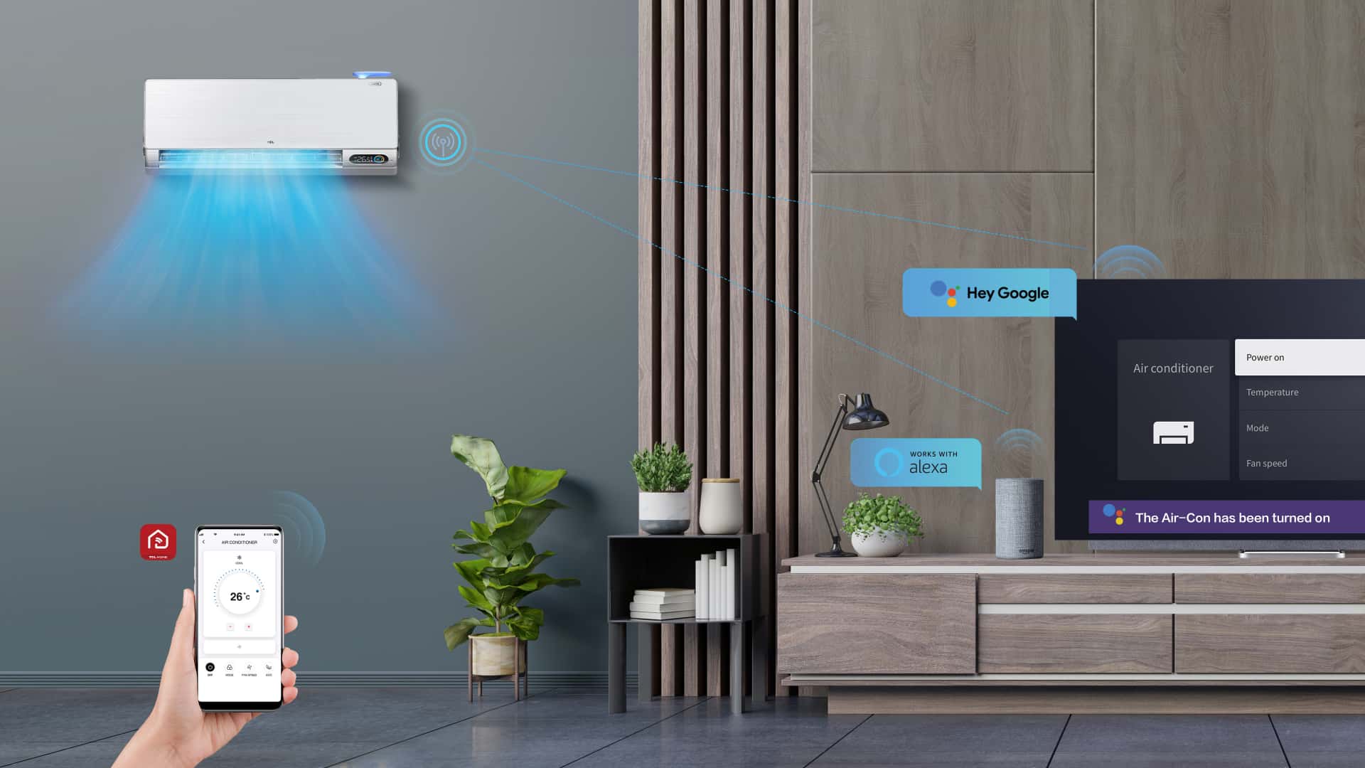 Kompatybilność z Google Home i Alexa