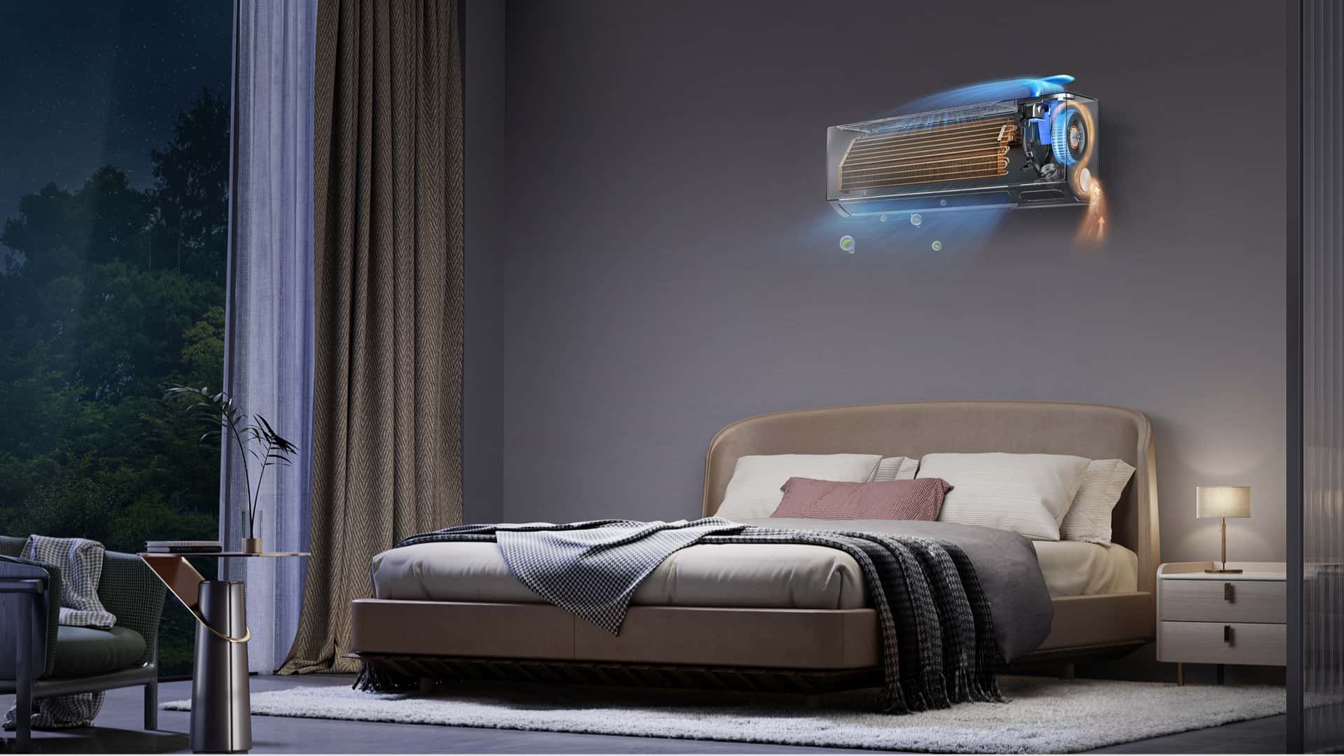 TCL FreshIN 2.0 AC Internal Air Purification Mode 