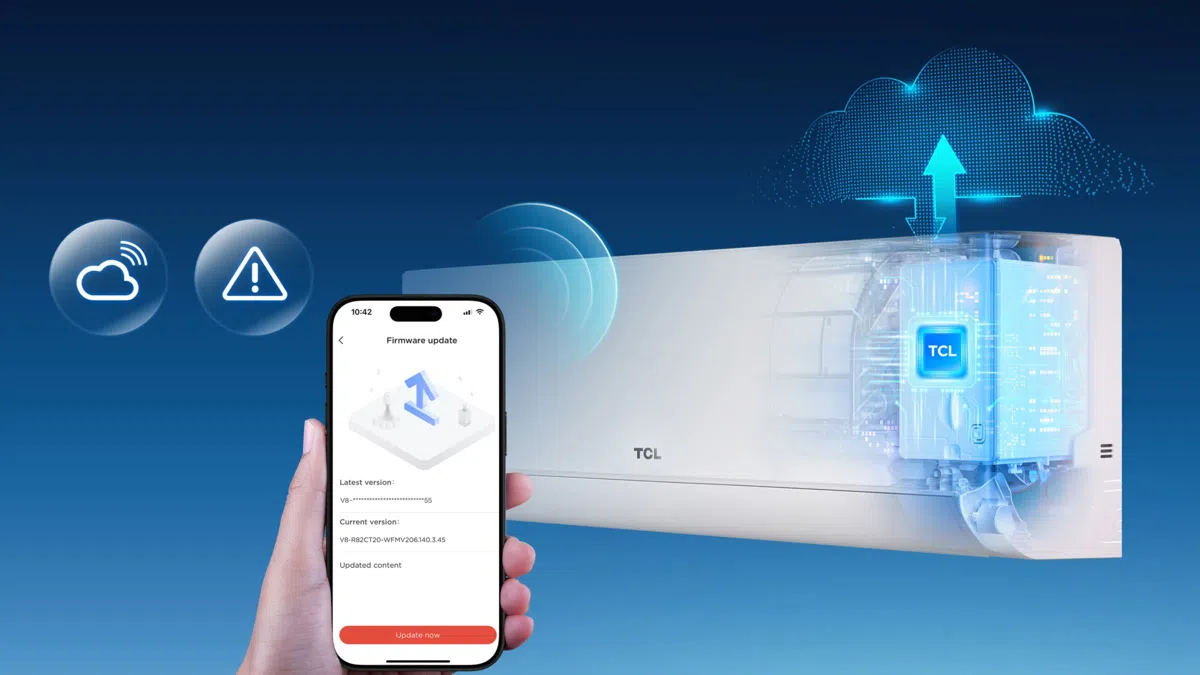 TCL SaveIN AI Air Conditioner Easy OTA Update