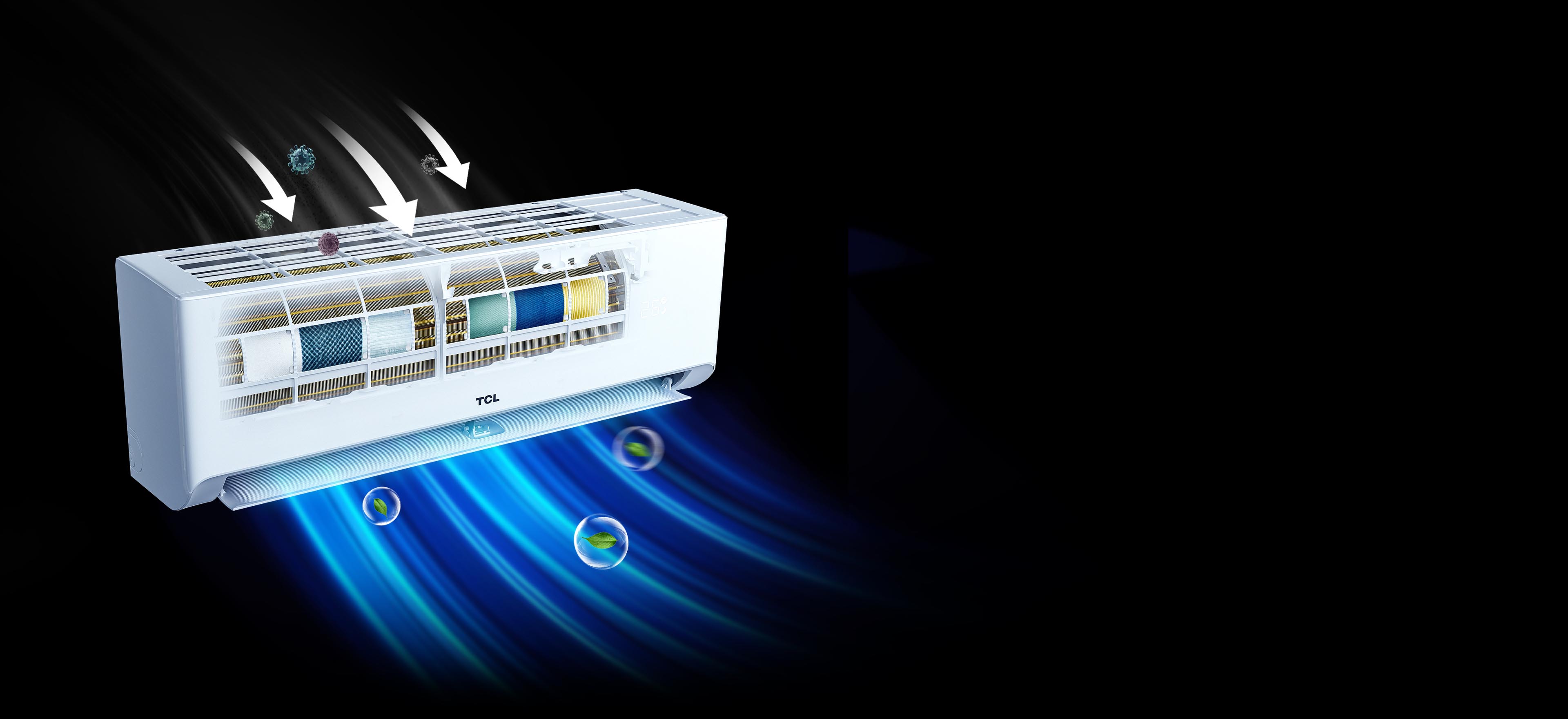 TCL SaveIN AI Air Conditioner Healthy Filters