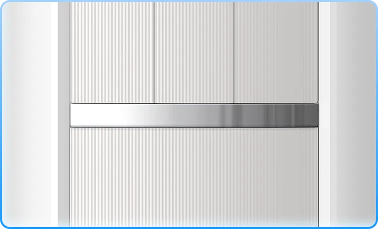 Elegant and metal detailing