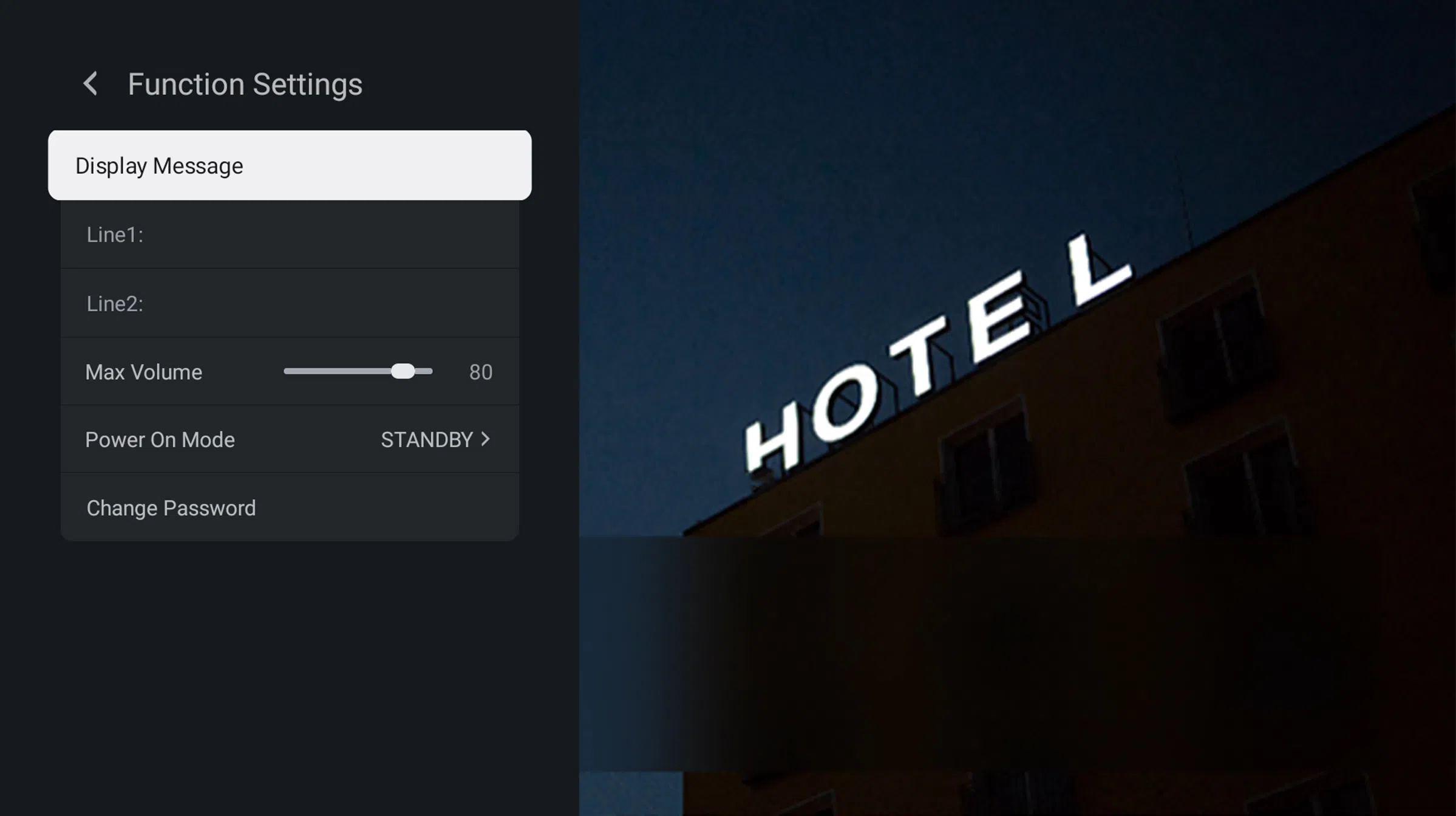 Paramètres de fonctionnement du téléviseur TCL G50K IU 4K UHD QLED