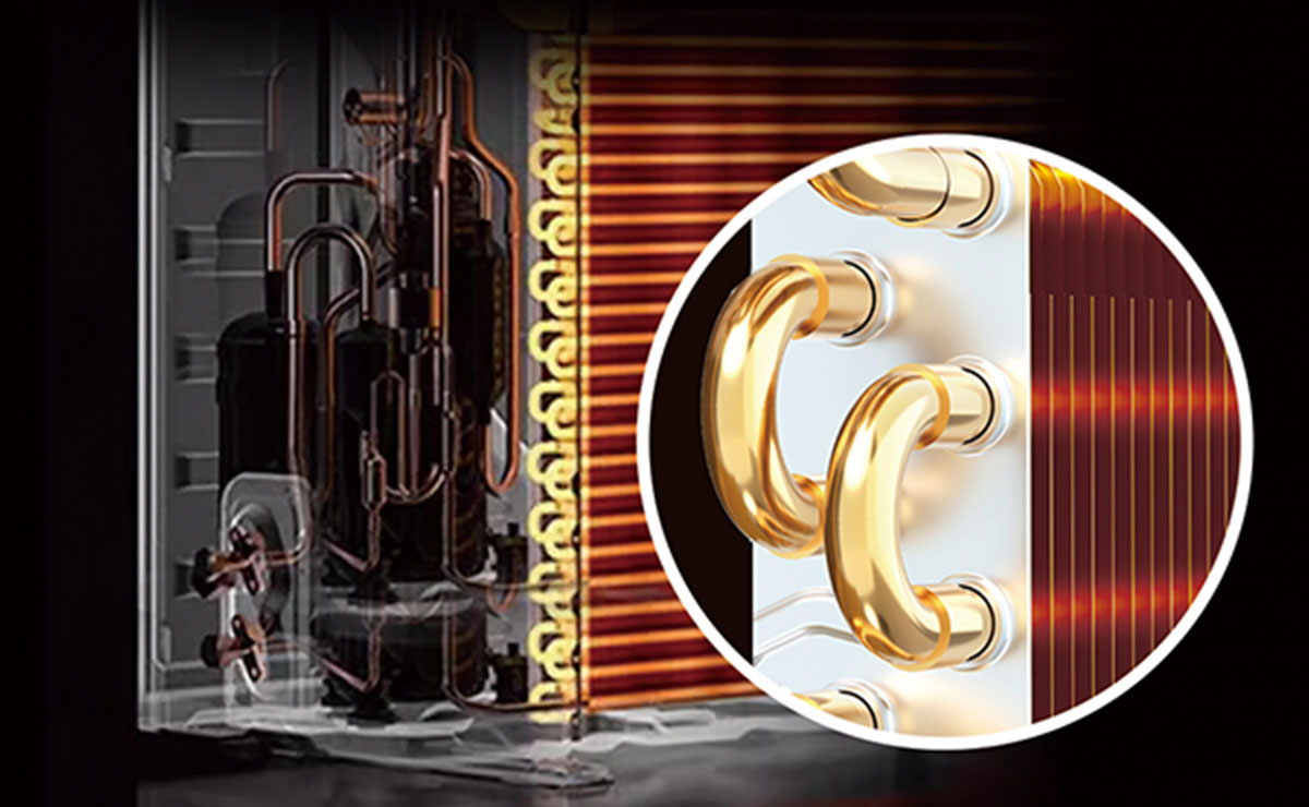乐竟体育 CAC Floor Standing AC with High Efficiency Heat Exchanger