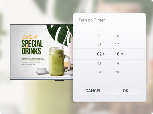 TCL P20M Digital Signage Efficient Device Management