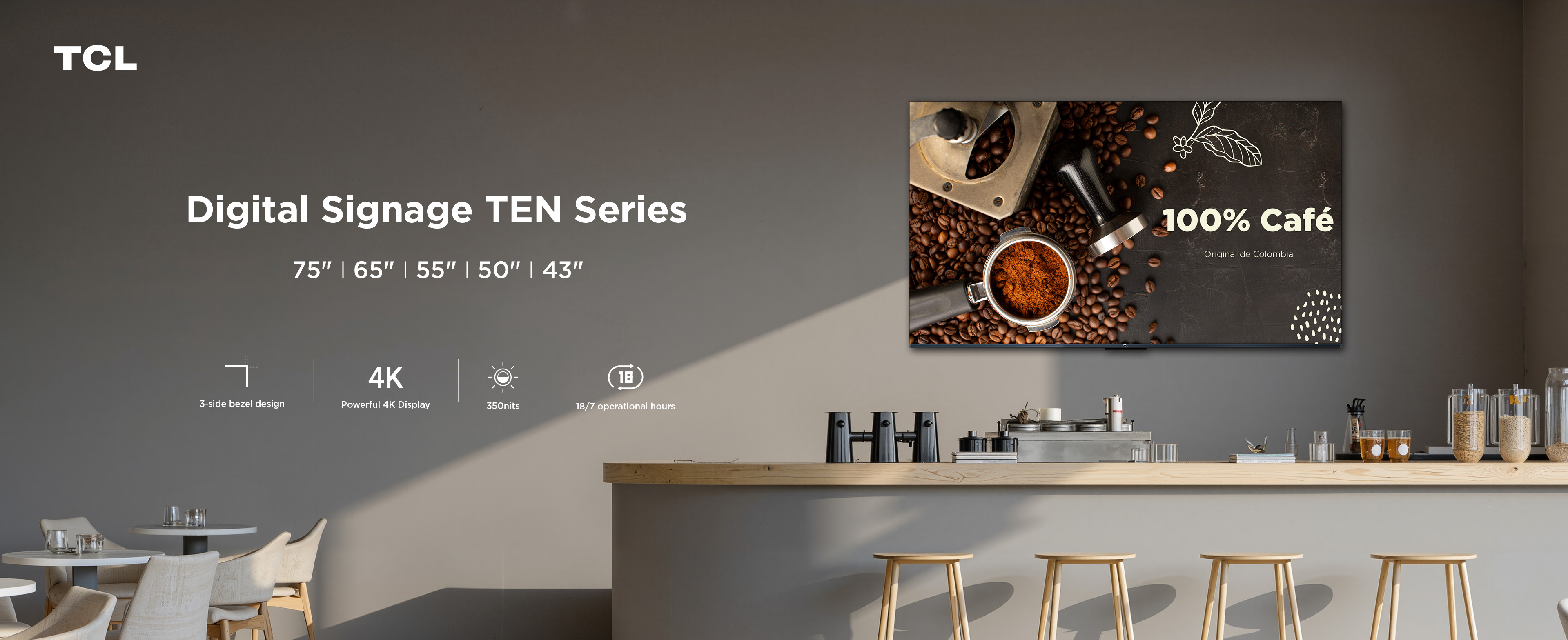 乐竟体育 TEN Series Digital Signage