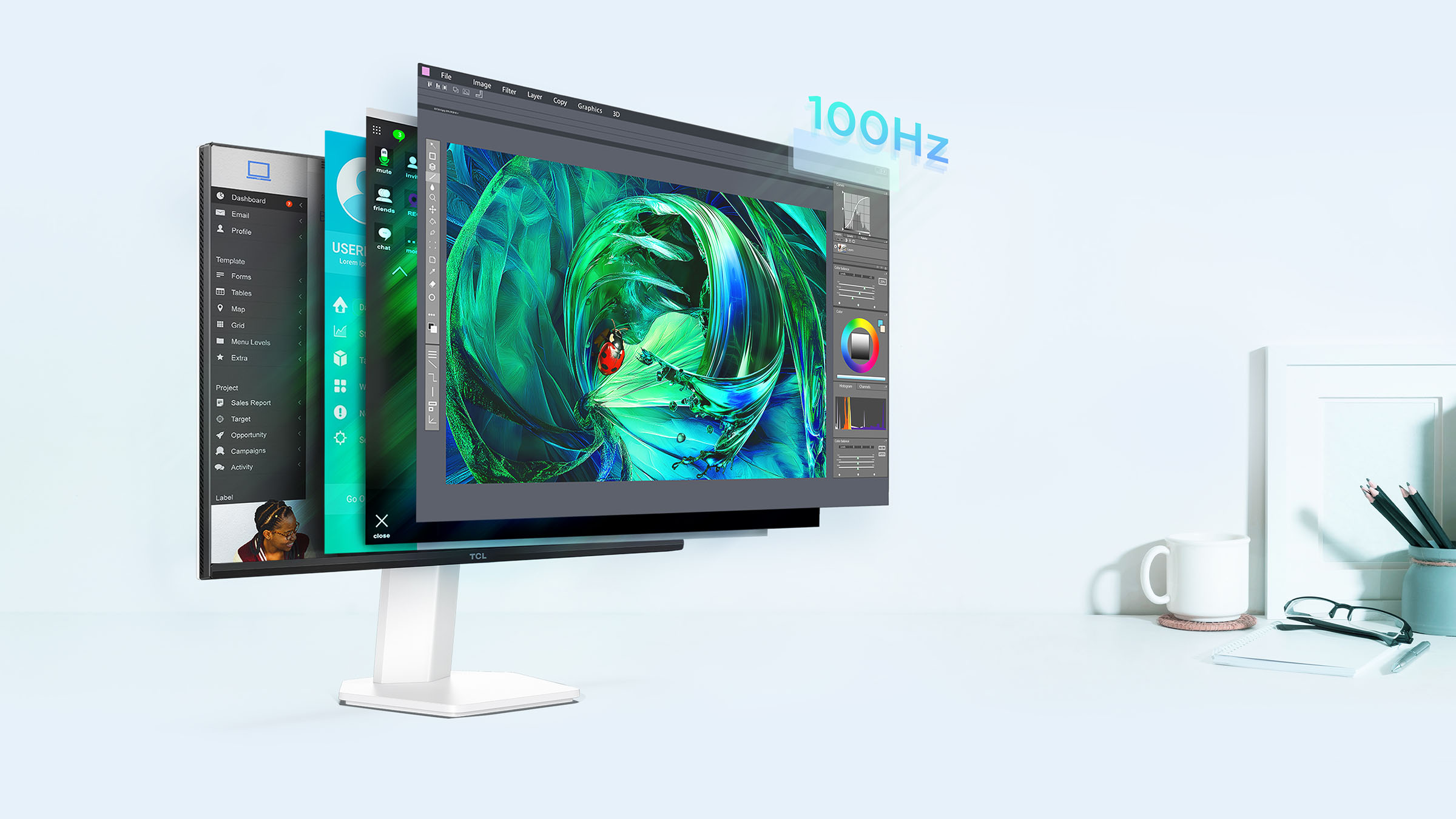 24G54 Monitor 100Hz Native Refresh Rate