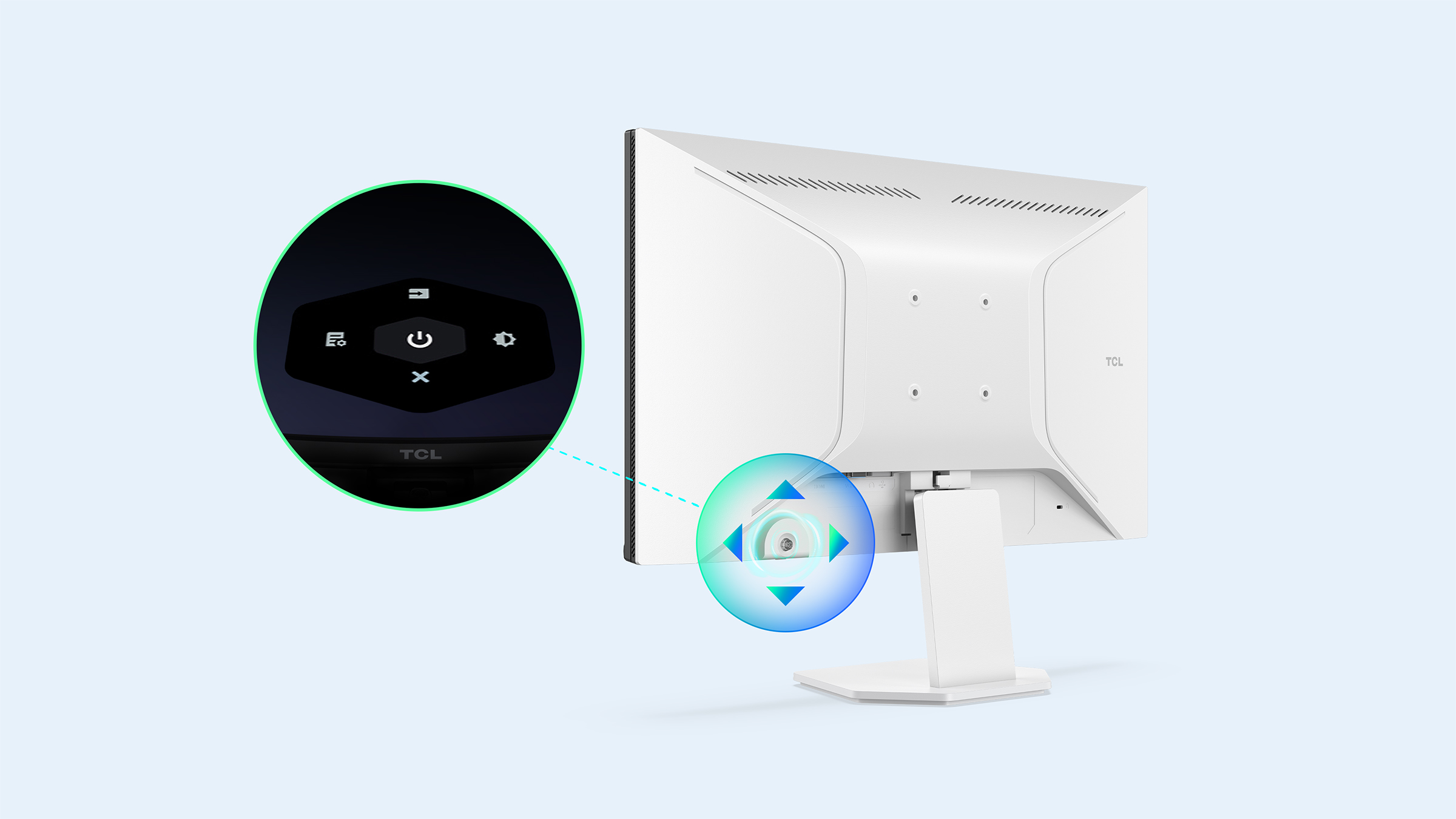 מסך מחשב גיימינג 25G54 Mini LED Monitor מבית TCL