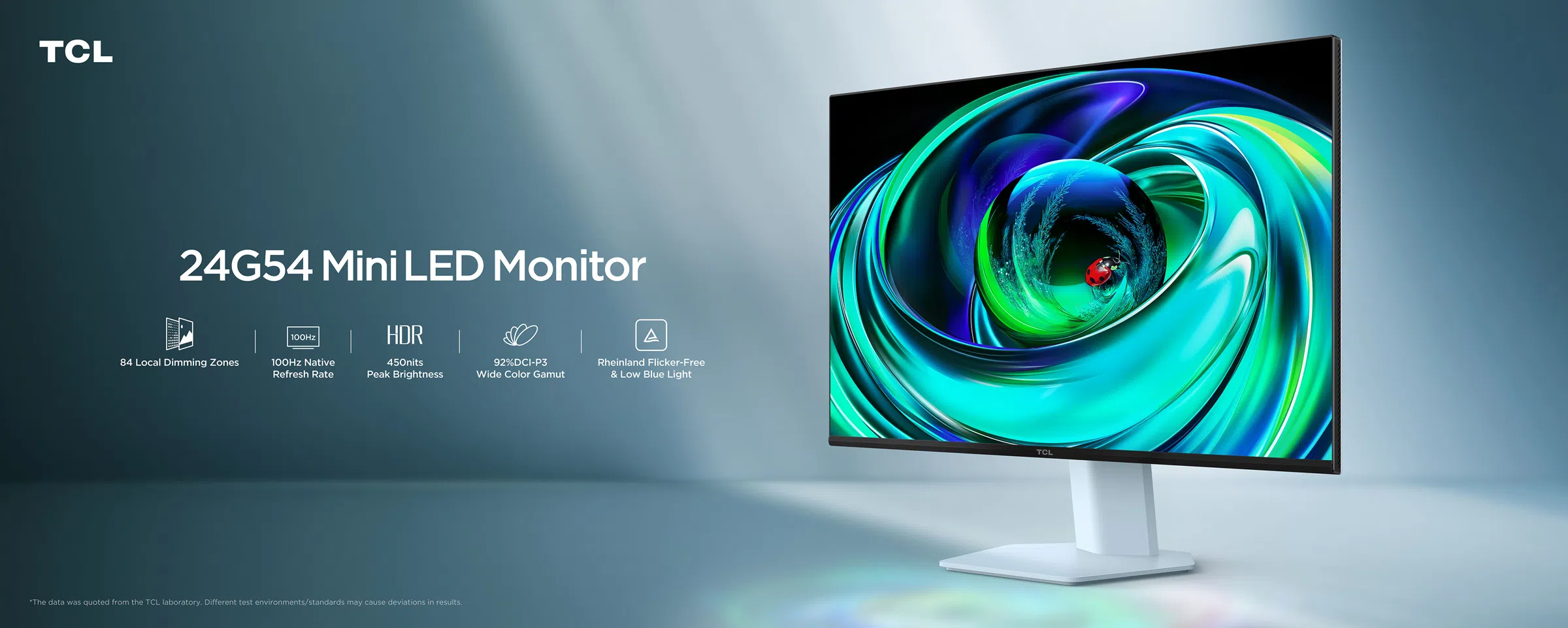 מסך מחשב גיימינג 24G54 Mini LED Monitor מבית TCL