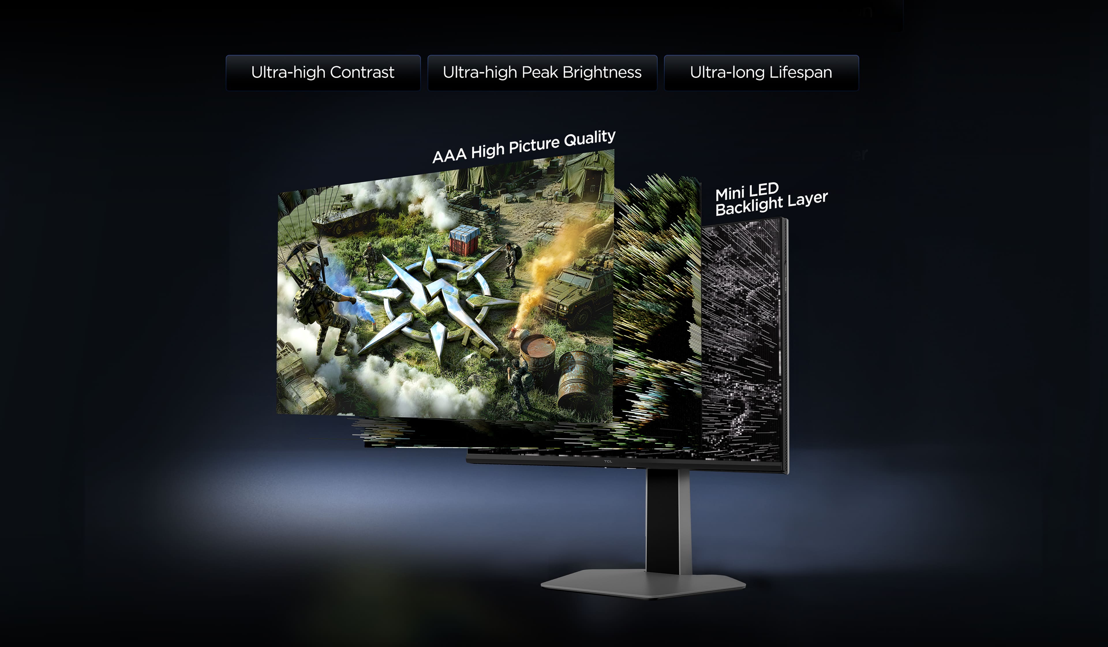TCL 25P2A Pro 360Hz Mini LED Gaming Monitor | TCL Europe