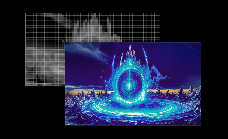 500 Local Dimming Zones