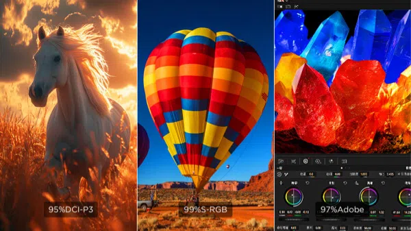 TCL 27R83U Monitor Supports three professional color modes