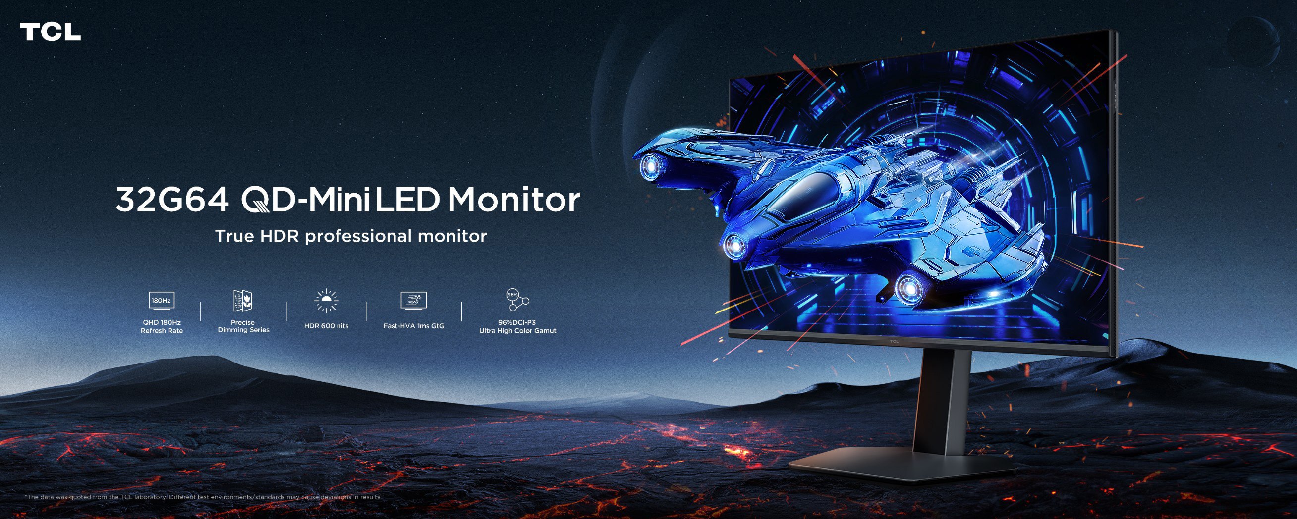 Monitors-TCL 32G64 QD-MiniLED Monitor | TCL Japan TCL 32G64 量子