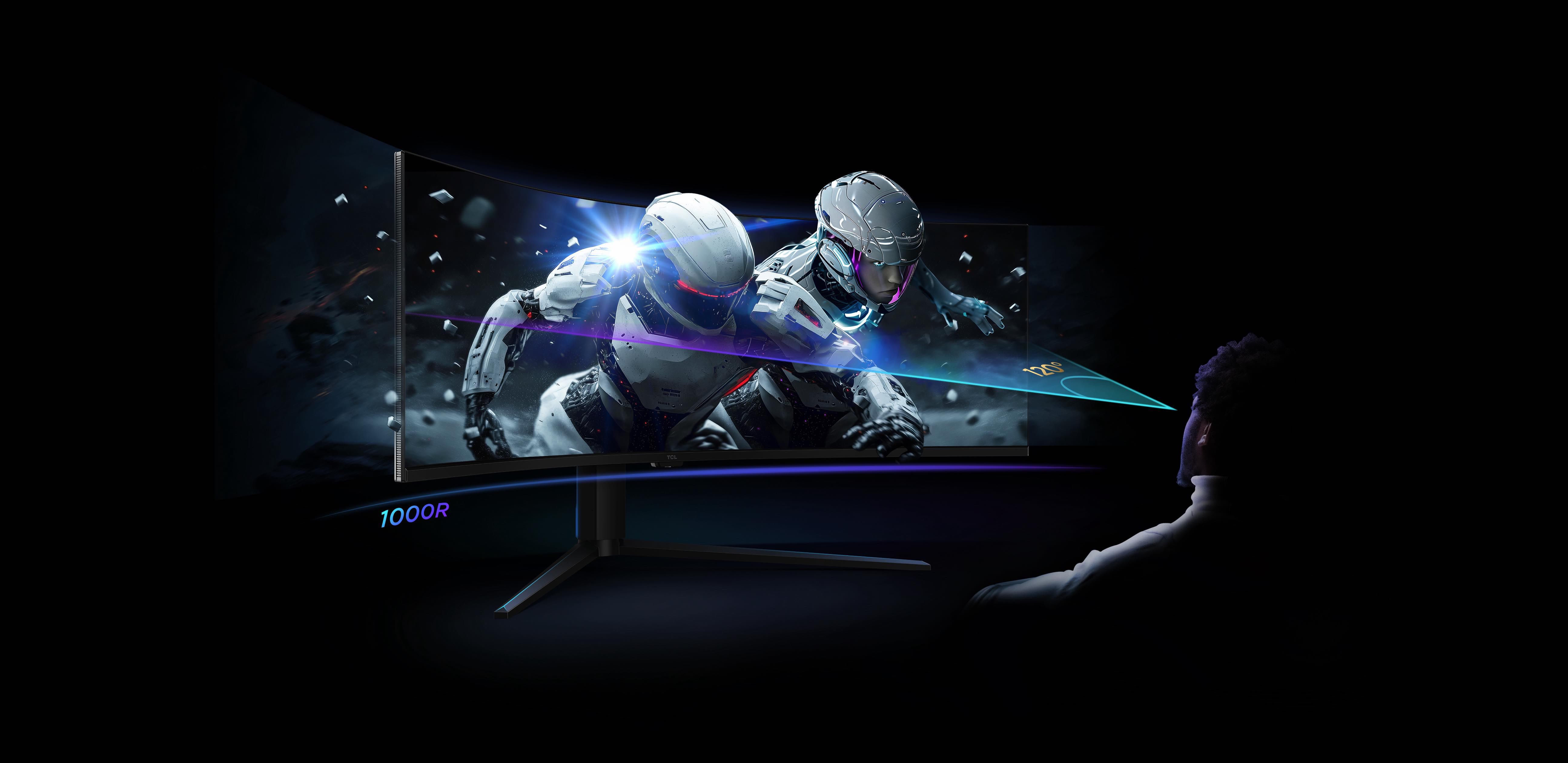 Monitors-TCL 57R94 QD-MiniLED Monitor | TCL Japan TCL 57R94 量子