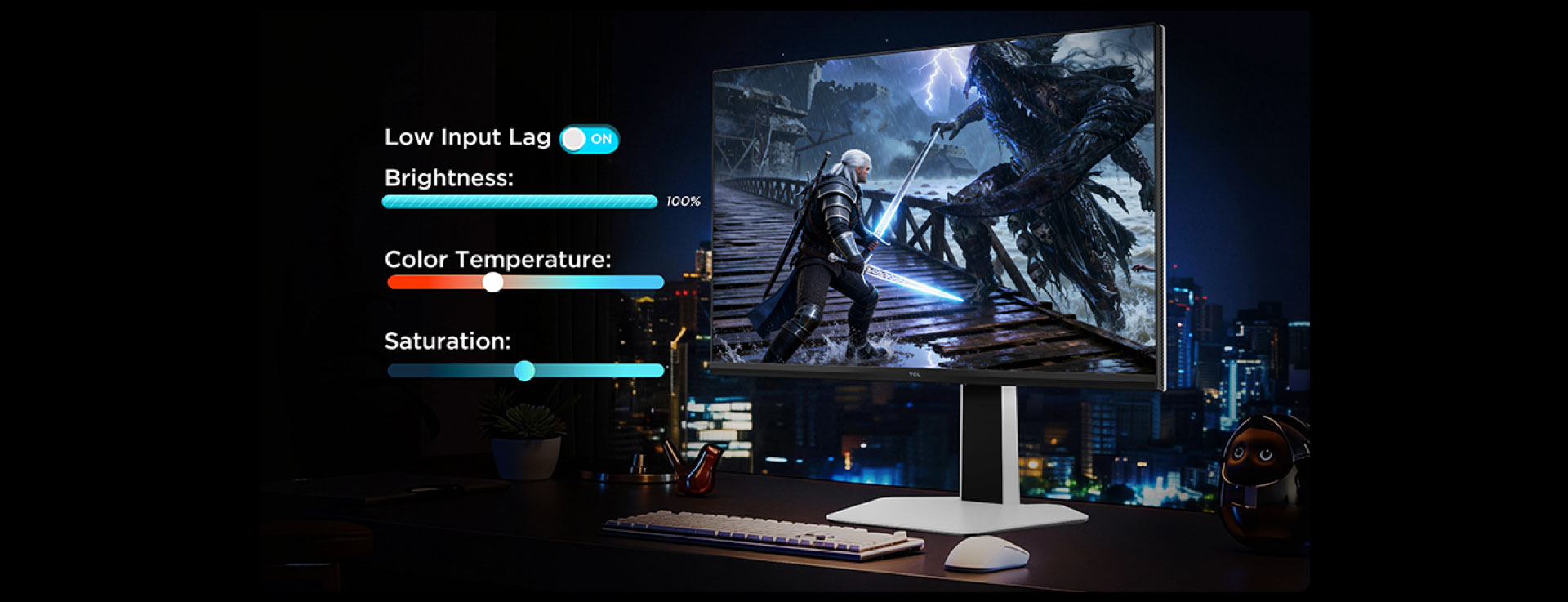 TCL C2A Pro QD-Mini LED for immersive 3A Gaming Monitor | TCL Global