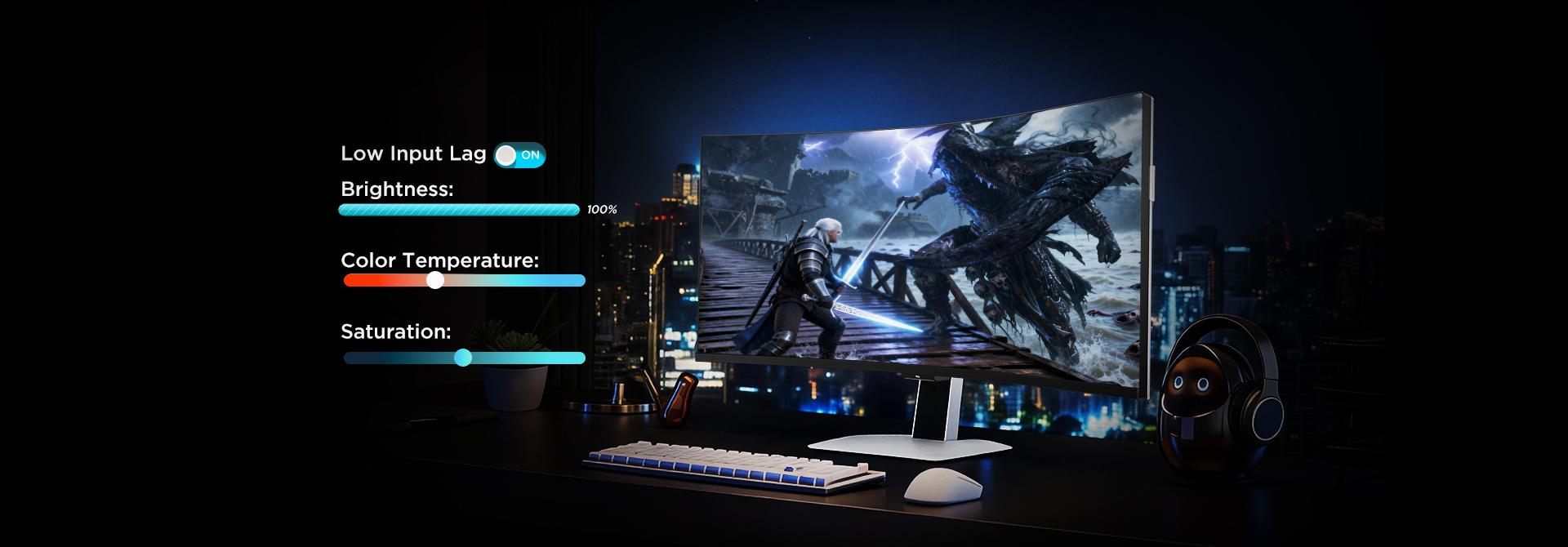 TCL C2A QD-Mini LED TV Game Scene Modes