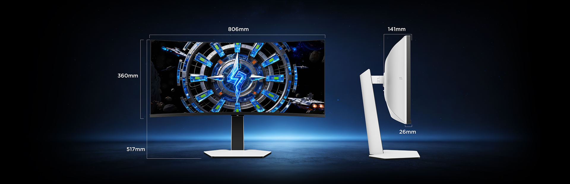 TCL 27C2A Monitor Product Parameters