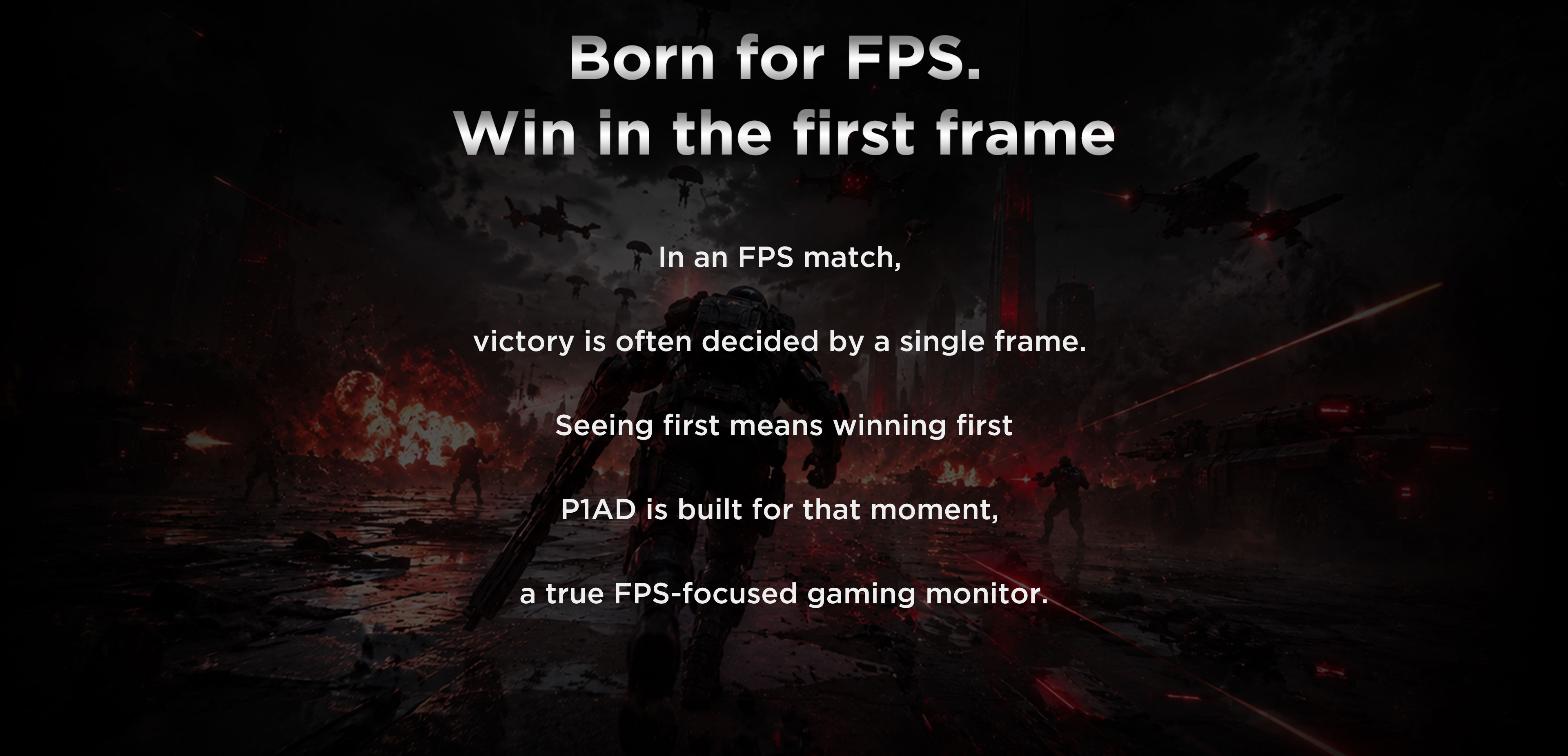  27P2A Pro 320Hz Mini LED Gaming Monitor Top Feature