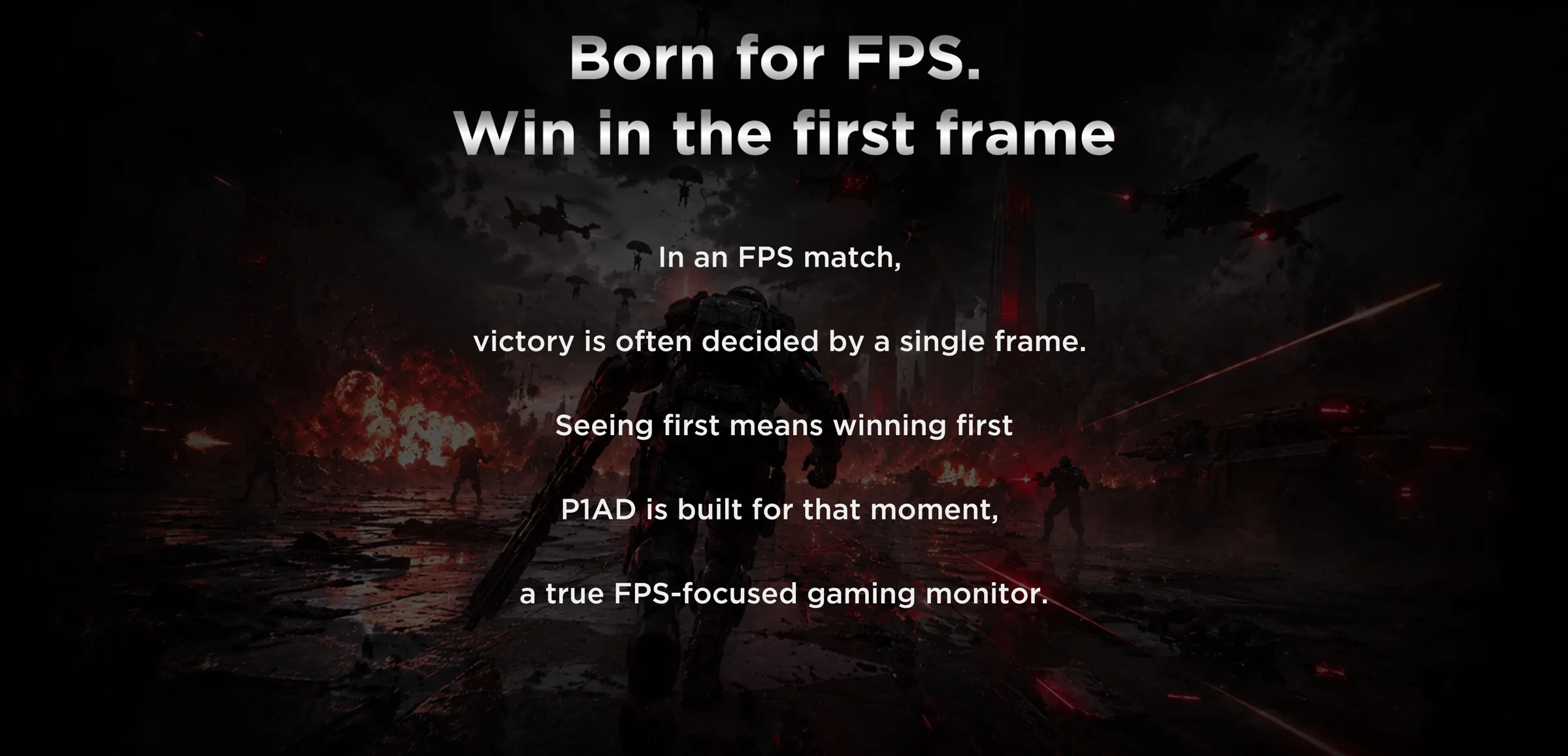27P2A Pro 320Hz Mini LED Gaming Monitor Top Feature