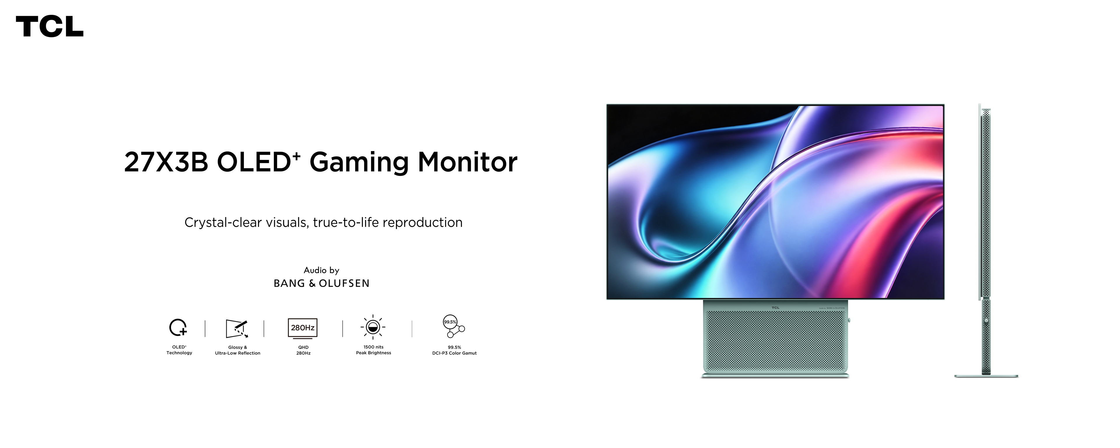 TCL 27P2A 200Hz Mini LED Gaming Monitor 