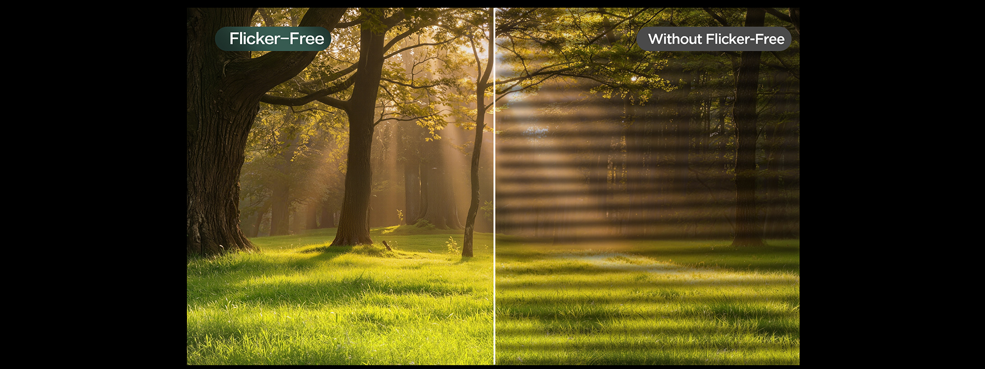TCL Motion Clarity Technology Vs Conventional